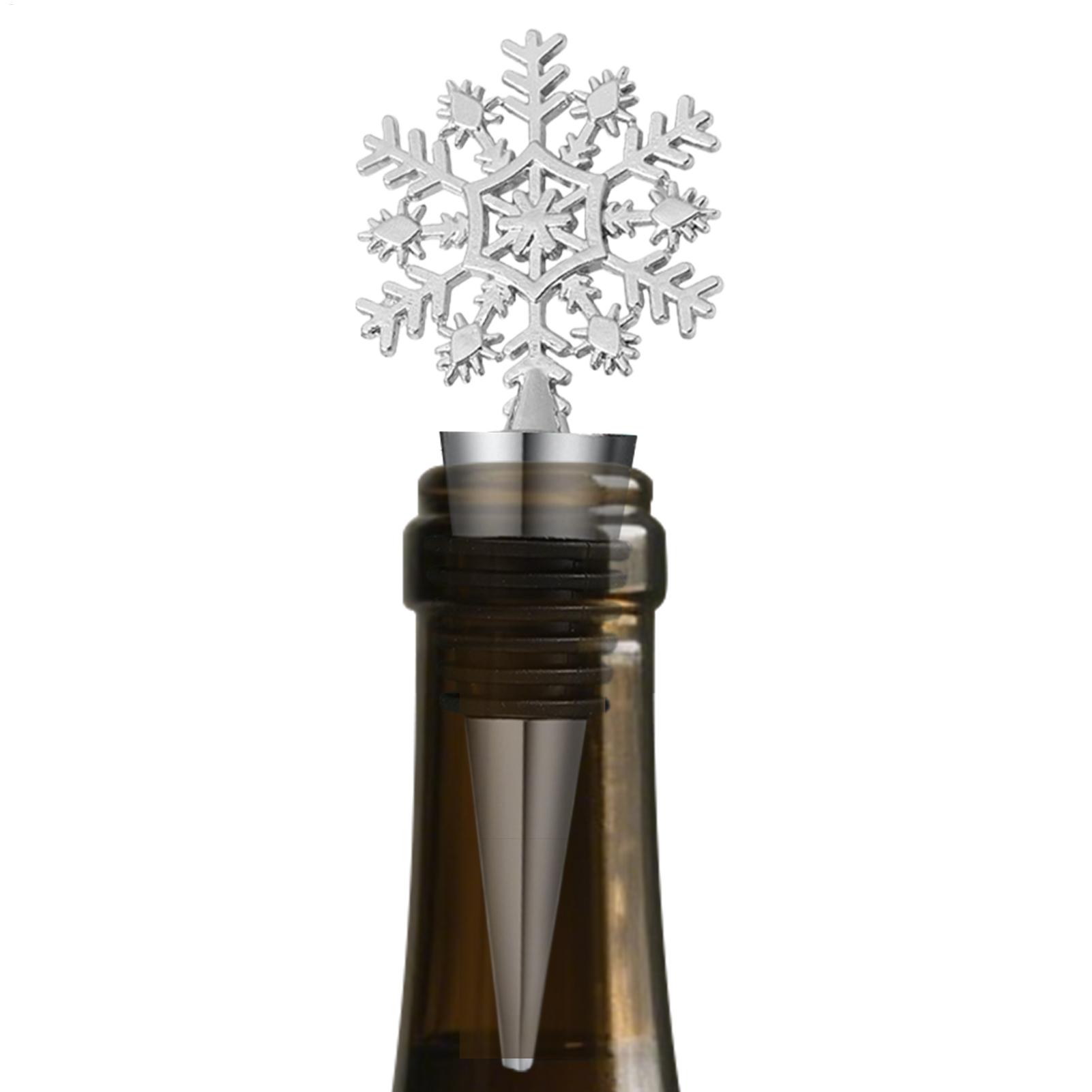 Wine To Beer Alcohol - Wine Bottle Stopper Christmas Decorations Airtight