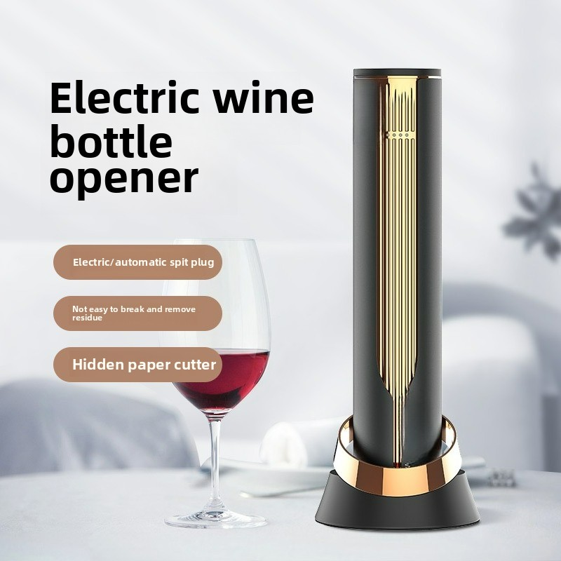 Wine Opener Electric - Electronic Bottle Opener Fully Automatic Red