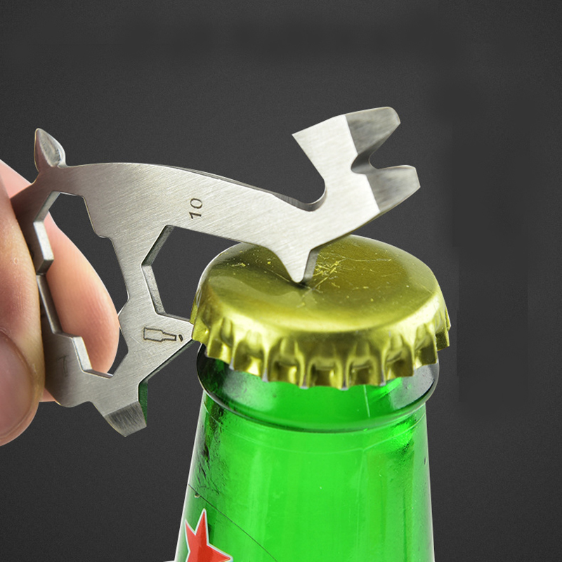 Wine Beer Combination - Mini Beer Bottle Opener Keychain Can