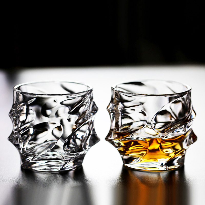 Wine Whiskey Beer - 320ml Transparent Cocktail Brandy Cups 2pcs