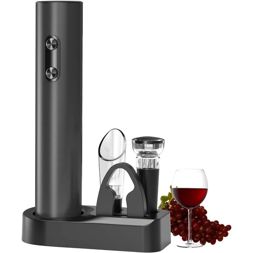 Wine Opener Electric - Electric Wine Bottle Opener Set with
