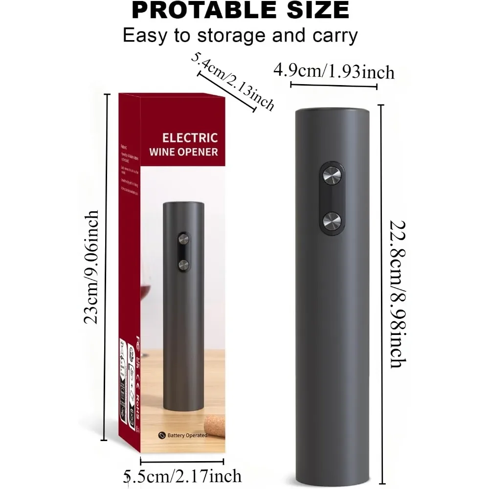 Electric Wine Opener Set Elect - Wine Opener Electric ulasan dan harga