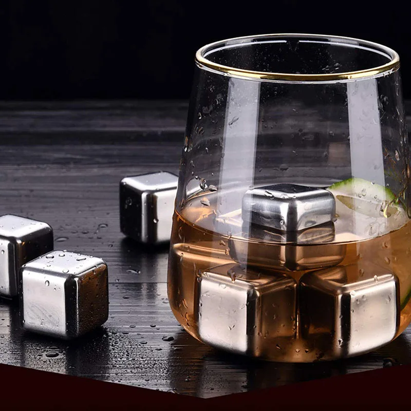 Whiskey Wine Wine Cooling Cube - Whiskey Stone Set ulasan dan harga
