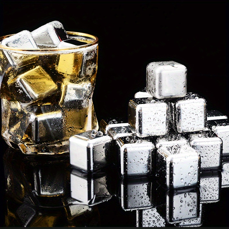Whiskey Chilling Stones Stainl - Whiskey Stone Set ulasan dan harga