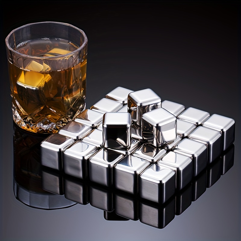 Whiskey Chilling Stones Stainl - Whiskey Stone Set ulasan dan harga