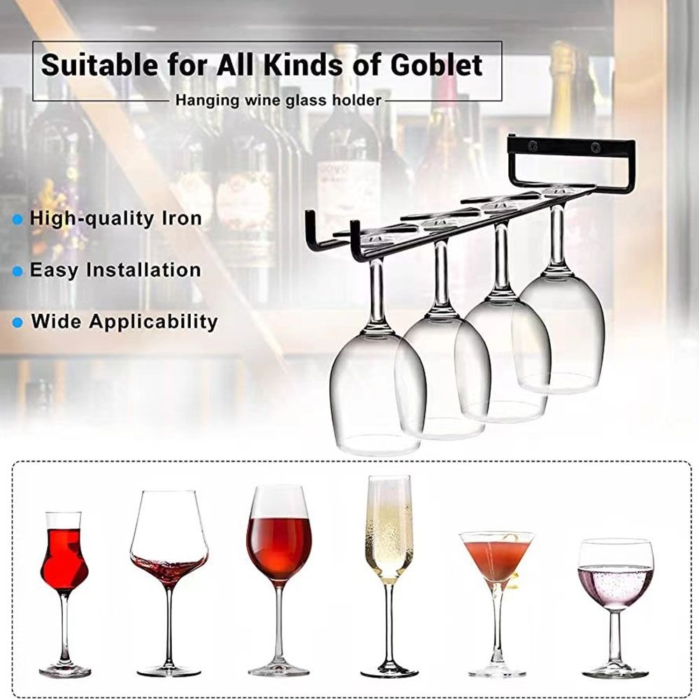 Wall Mounted Stemware Holder K - Wine Rack Wall Mount ulasan dan harga