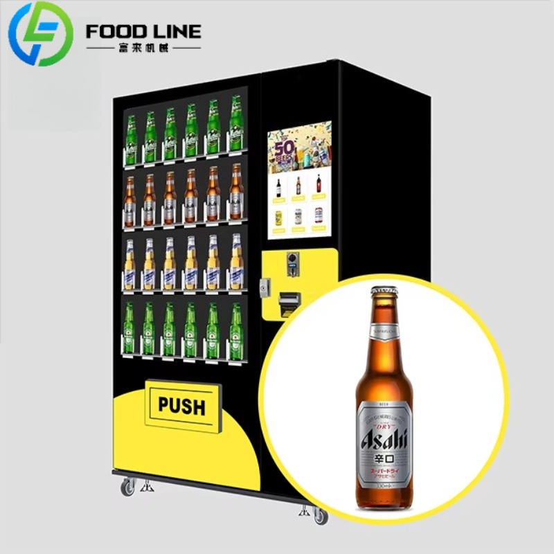 Custom Cold Beer Vending Machi - Wine To Beer Alcohol ulasan dan harga