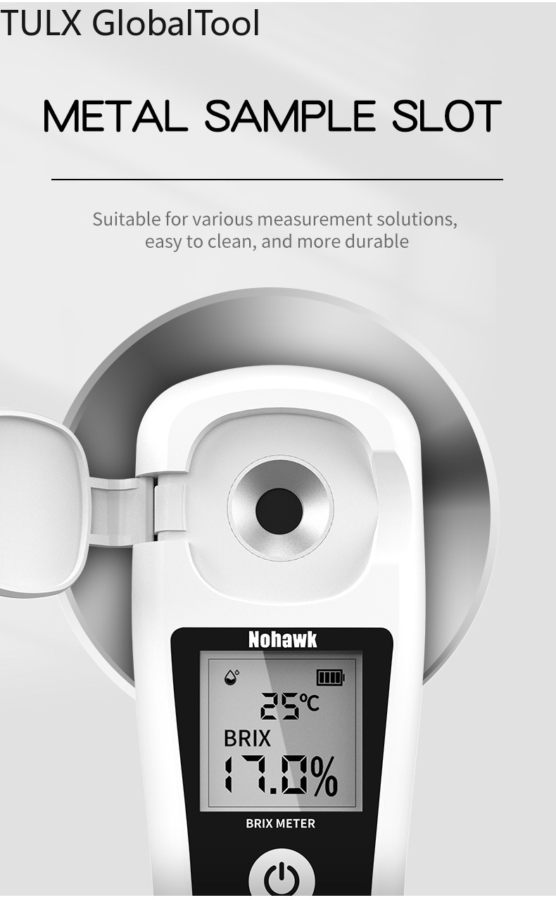 TULX BM-04S Digital Brix Refra - Wine Beer Combination ulasan dan harga