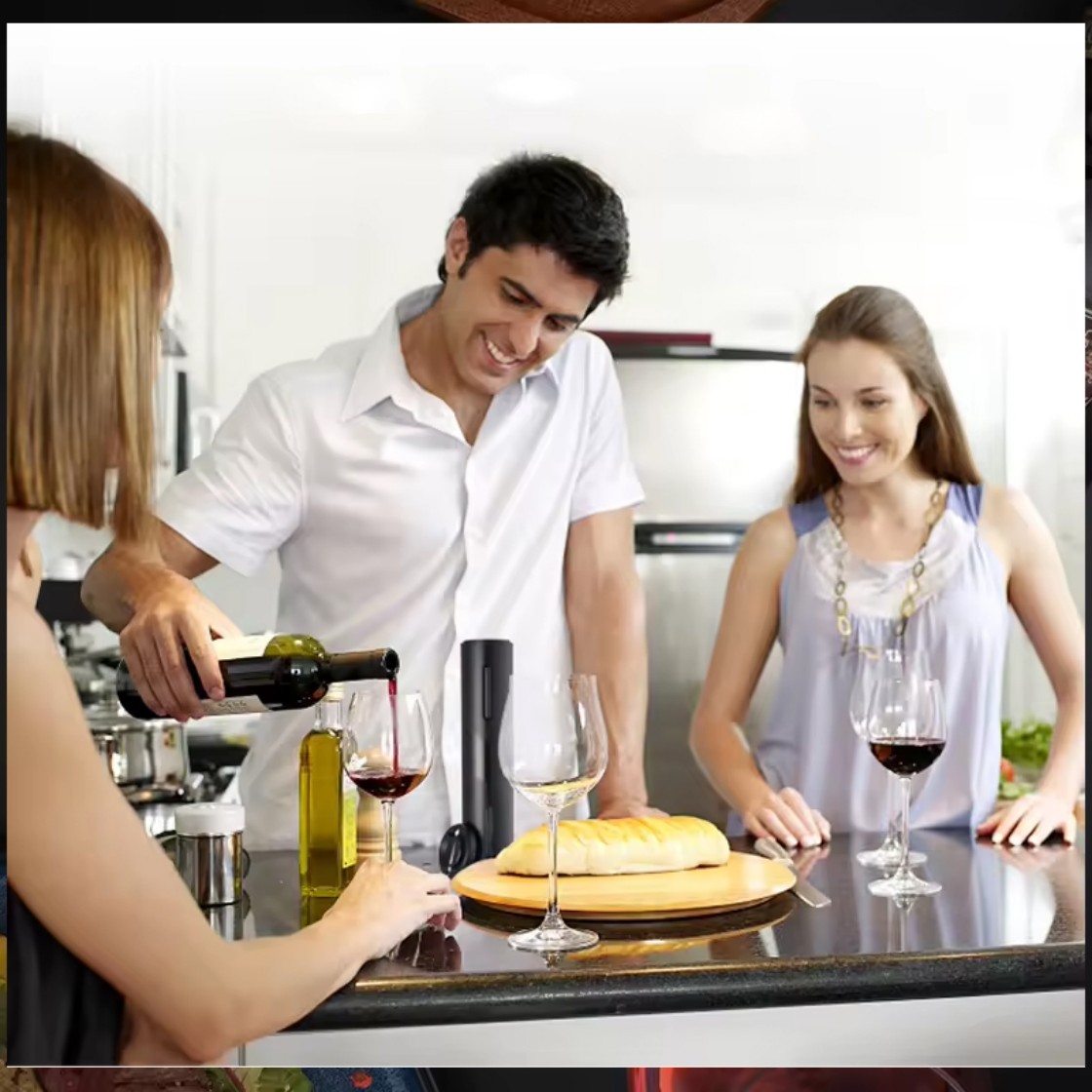 Electric Wine Bottle Opener Au - Wine Opener Electric ulasan dan harga