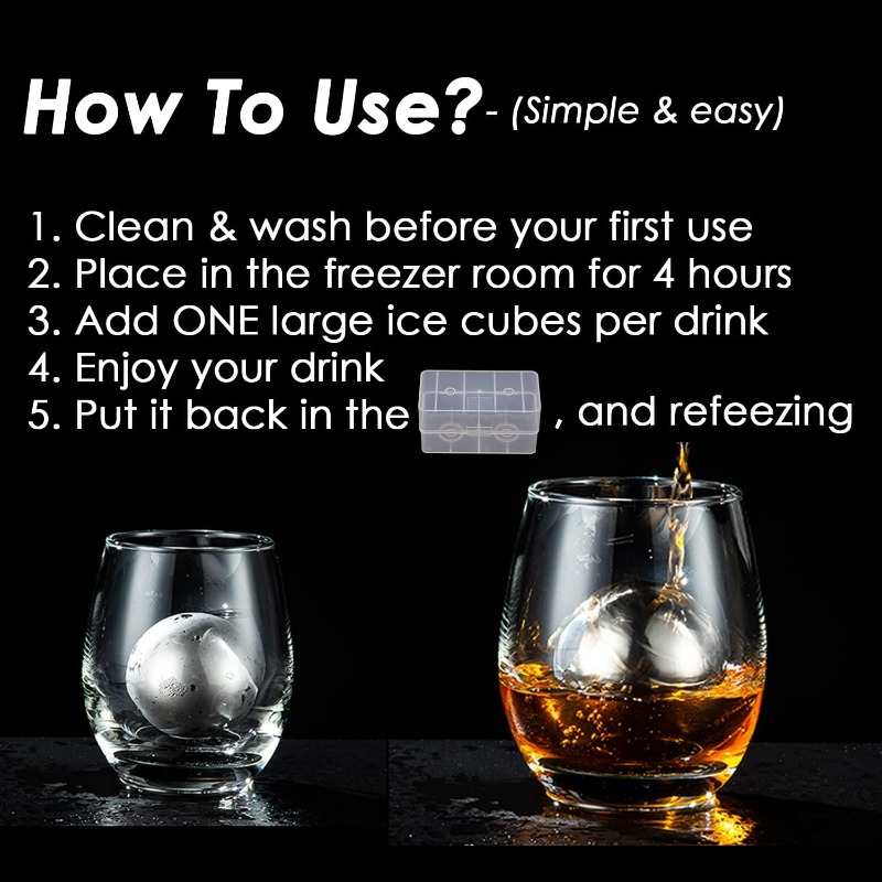 Whiskey Stone Gifts Set 4-8PCS - Whiskey Stone Set ulasan dan harga
