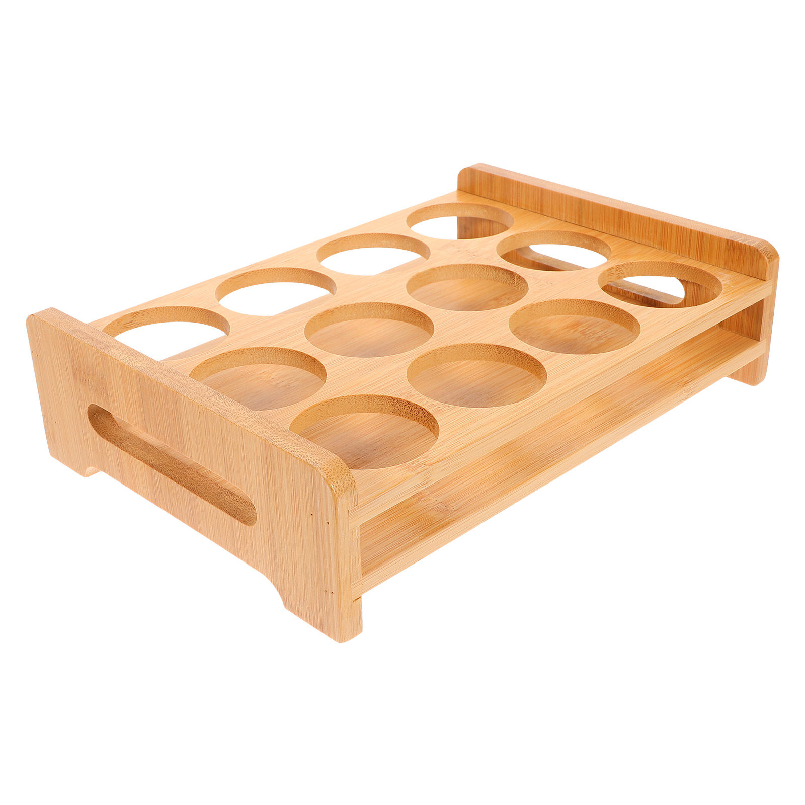 Bamboo Shot Glasses Holder Dis - Wine Whiskey Beer ulasan dan harga