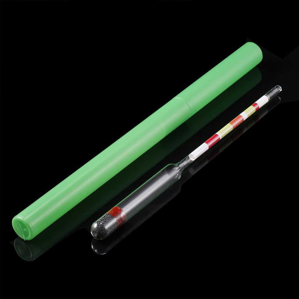 Triple Scale Hydrometer Clear  - Wine To Beer Alcohol ulasan dan harga