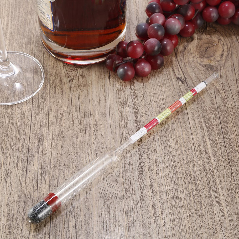 Triple Scale Hydrometer Clear  - Wine To Beer Alcohol ulasan dan harga