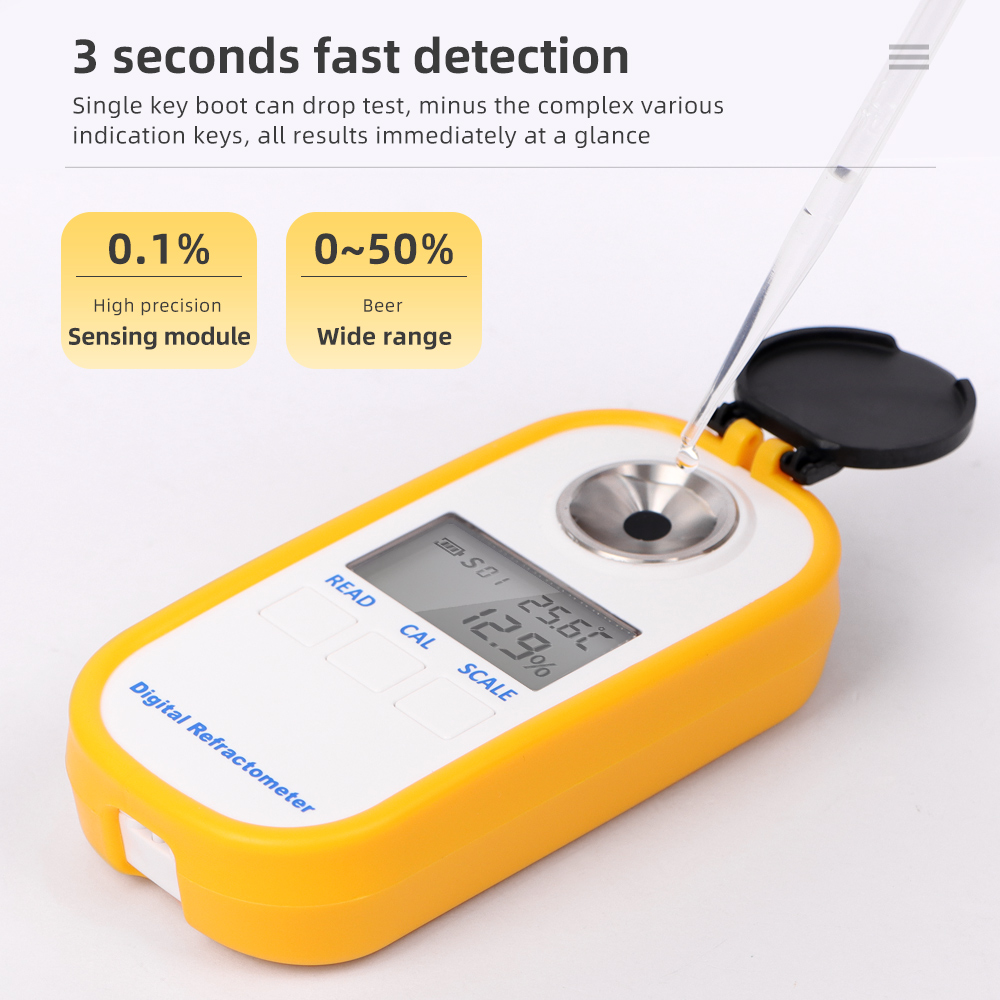 Digital Alcohol Refractometer  - Wine To Beer Alcohol ulasan dan harga