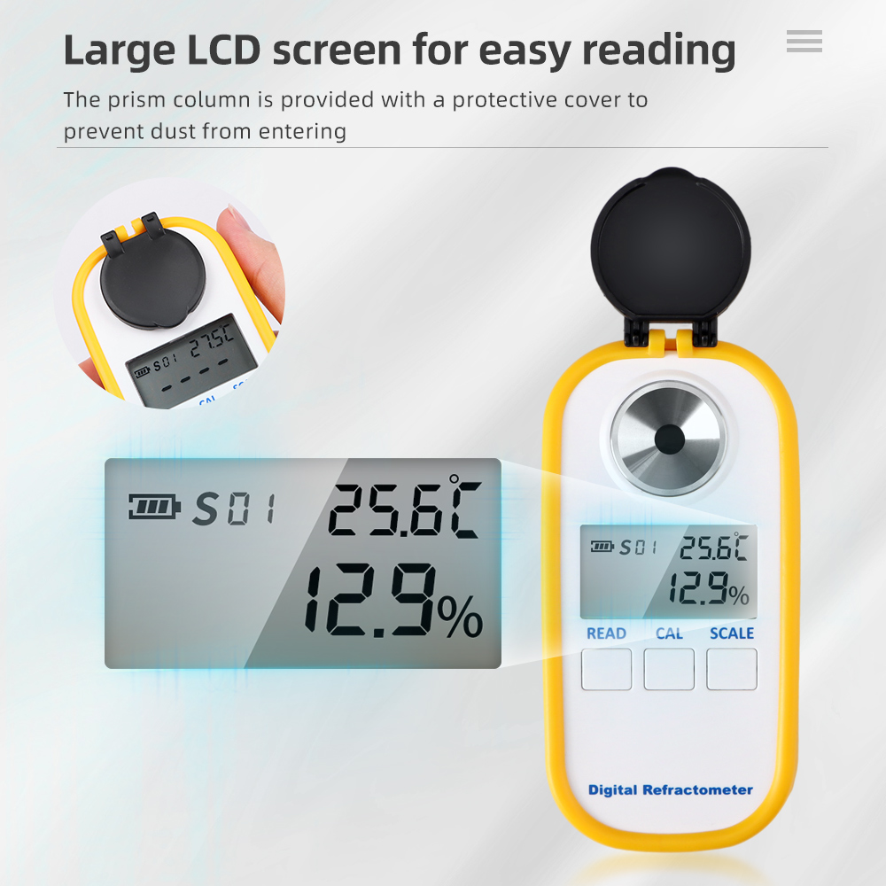 Digital Alcohol Refractometer  - Wine To Beer Alcohol ulasan dan harga