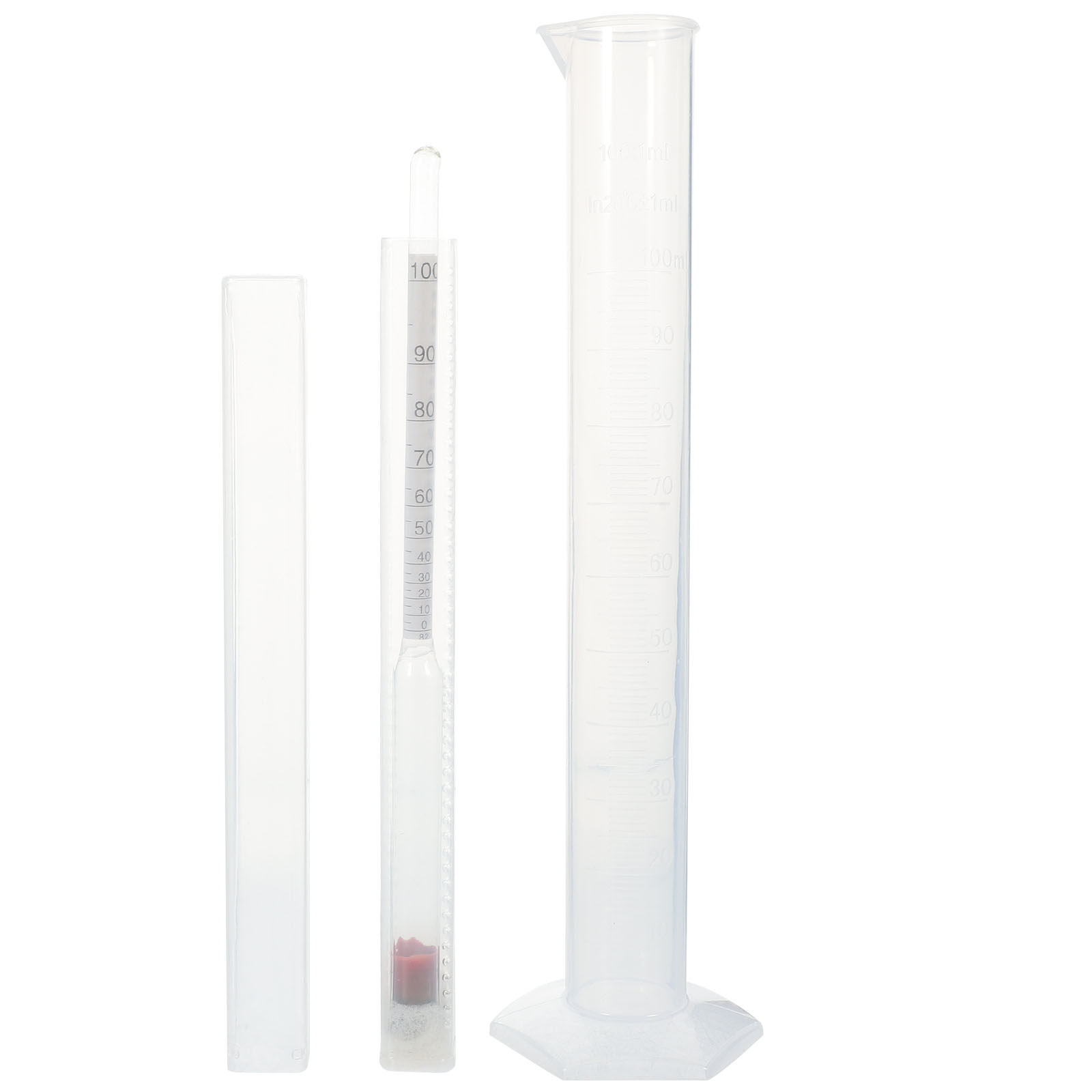 1Set Triple Scale Alcohol Hydr - Wine To Beer Alcohol ulasan dan harga