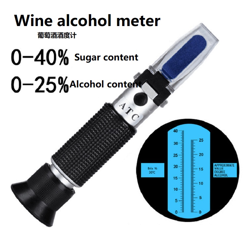 Portable Accurate Alcoholmeter - Wine To Beer Alcohol ulasan dan harga