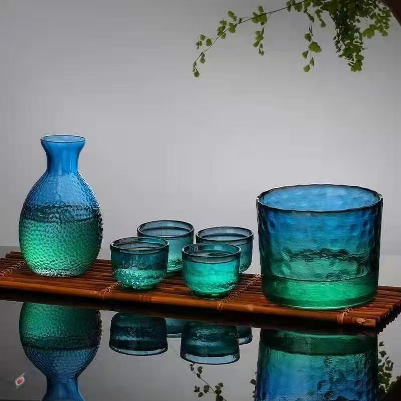 Japanese Glass Bar Sets Glass  - Whiskey Stone Set ulasan dan harga