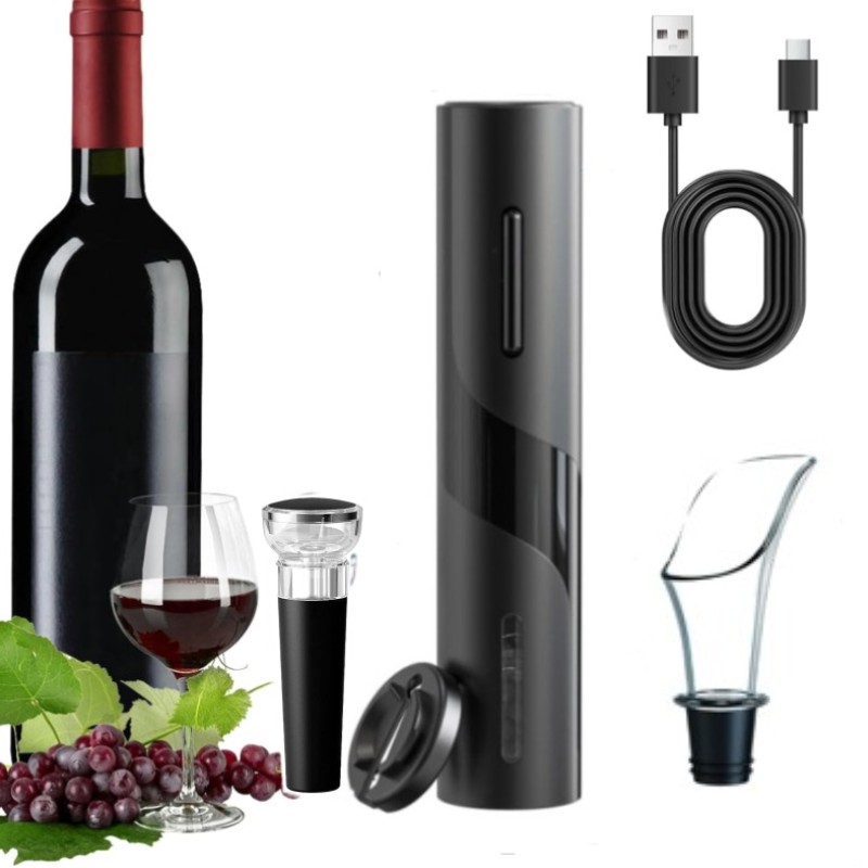 Rechargeable Multifunction Ele - Wine Opener Electric ulasan dan harga