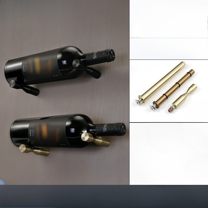 2 Pairs Wall-mounted Wine Rack - Wine Rack Wall Mount ulasan dan harga