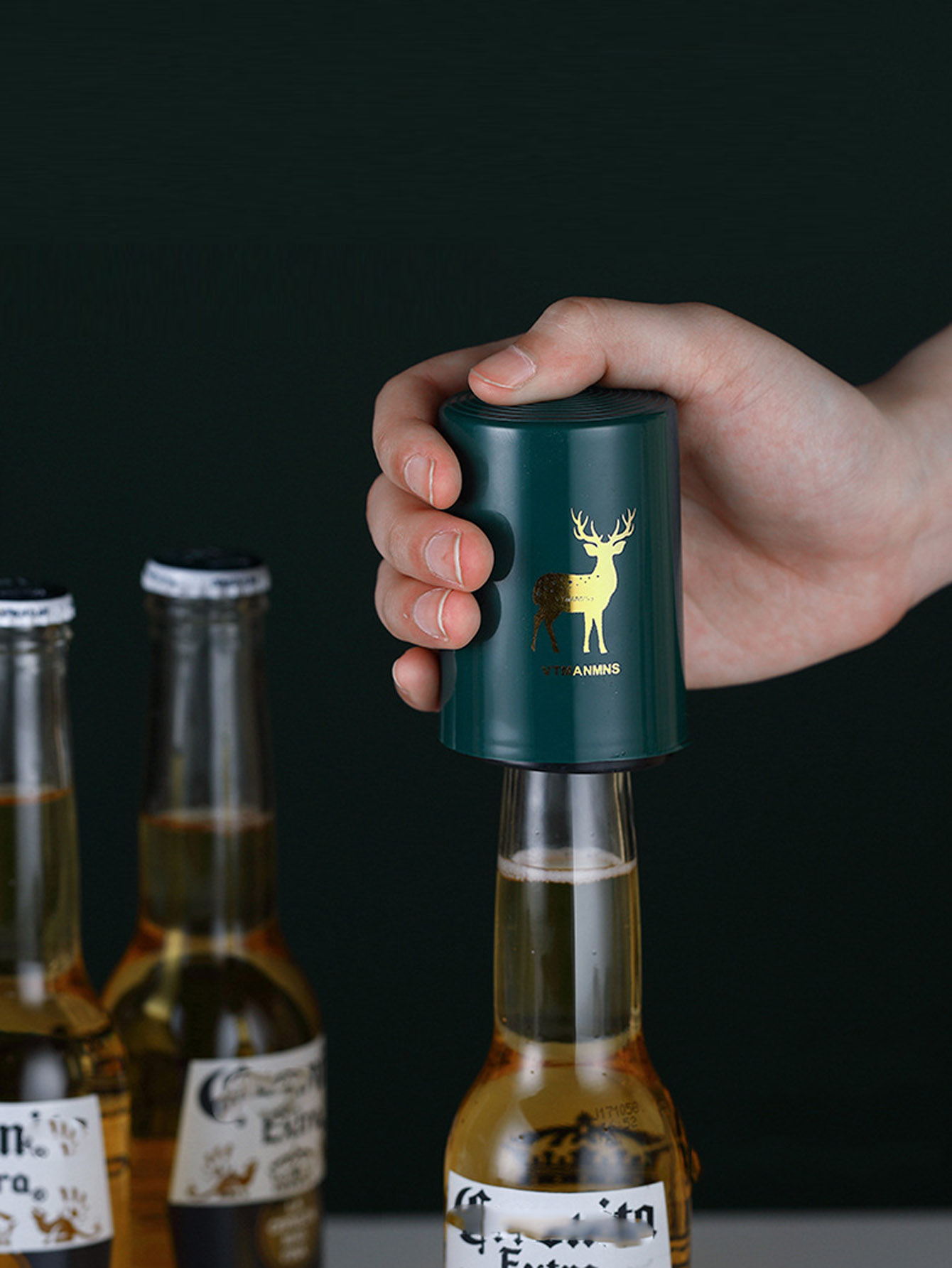1Pcs Automatic Beer Bottle Ope - Wine Opener Electric ulasan dan harga