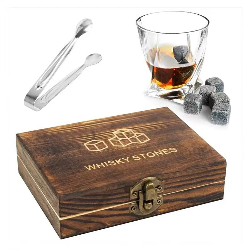Whisky Stones Gift Set 9 Pcs N - Whiskey Stone Set ulasan dan harga