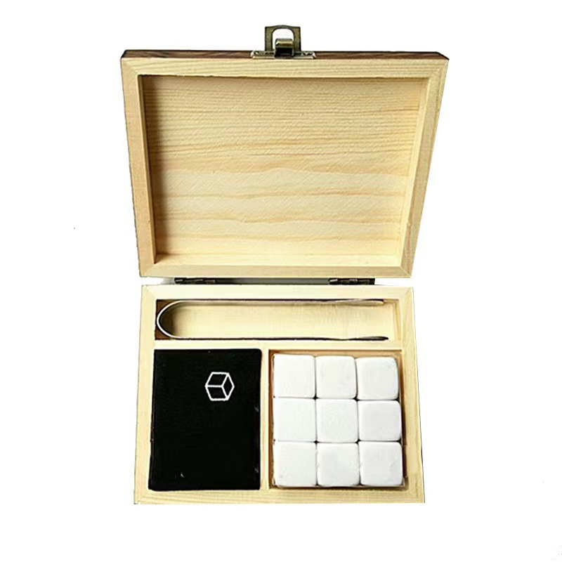 9 PCS Whisky Ice Stones Reusab - Whiskey Stone Set ulasan dan harga