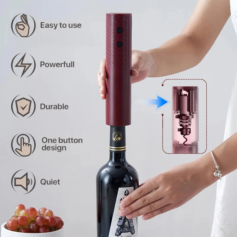 Rechargeable Wine Opener Elect - Wine Opener Electric ulasan dan harga