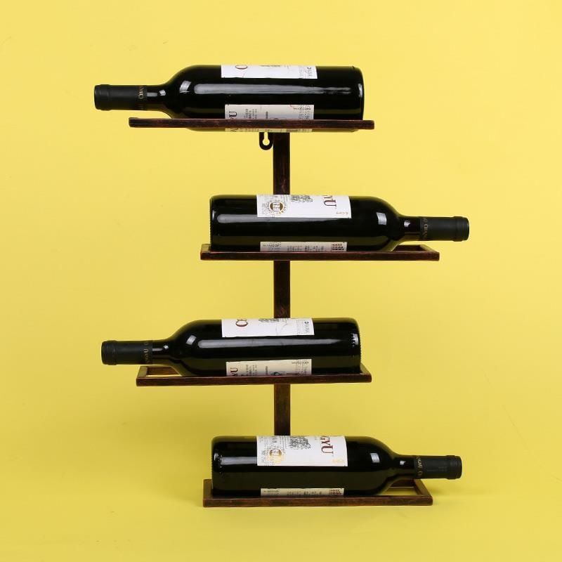 Cross Wall Mounted Wine Rack E - Wine Rack Wall Mount ulasan dan harga