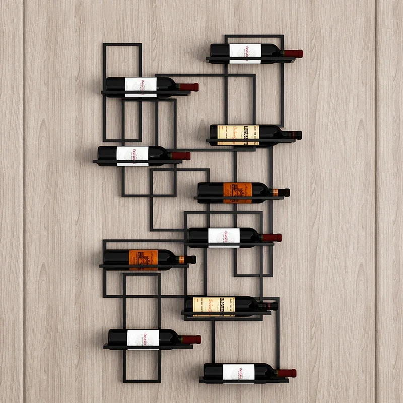 European Style Wall-Mounted Wi - Wine Rack Wall Mount ulasan dan harga
