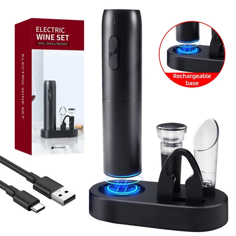 Electric Wine Bottle Opener Au - Wine Opener Electric ulasan dan harga